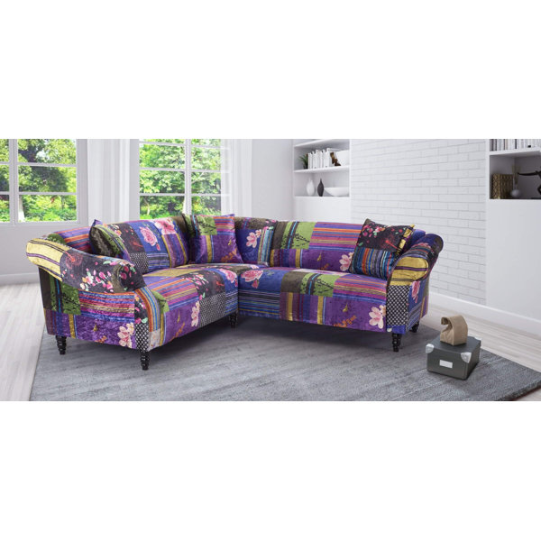 Latitude Vive Cleve Upholstered Large Corner Sofa & Reviews Wayfair.co.uk